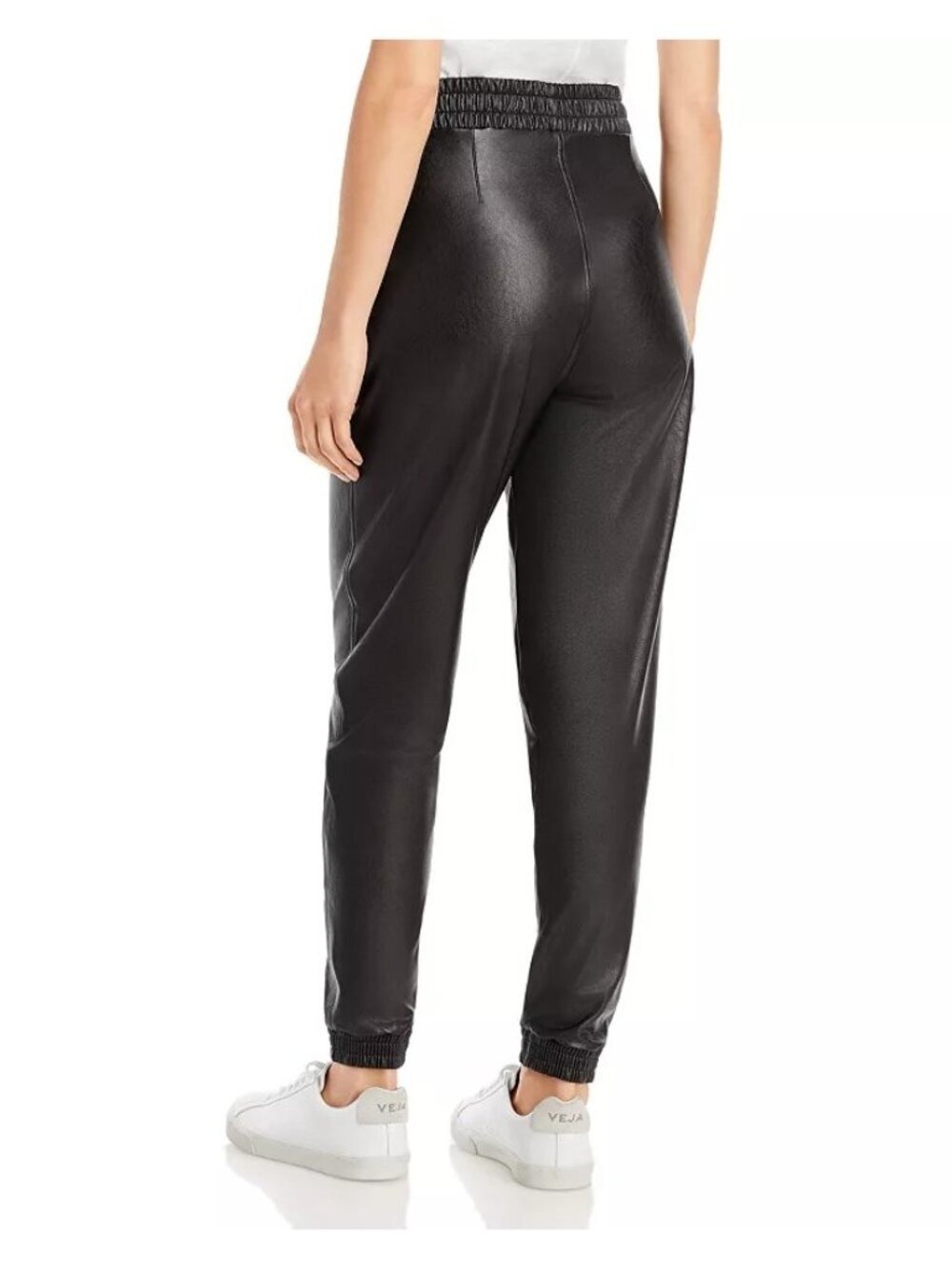 SPANX Faux Leather Jogger Pants Medium - Picture 2 of 7